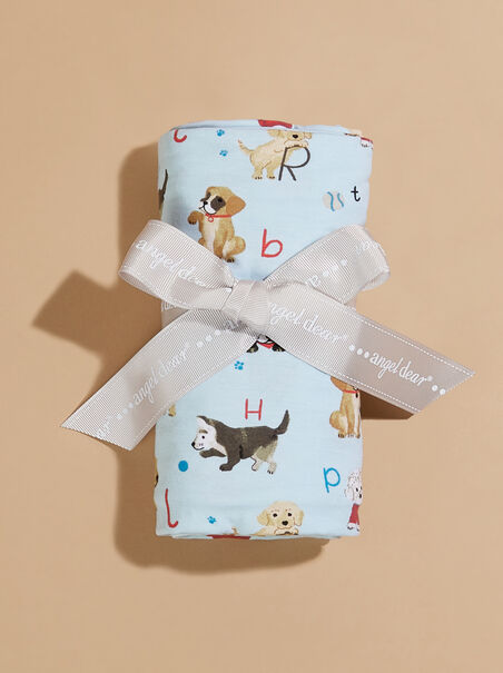 Alphabet Puppy Swaddle - AS REVIVAL