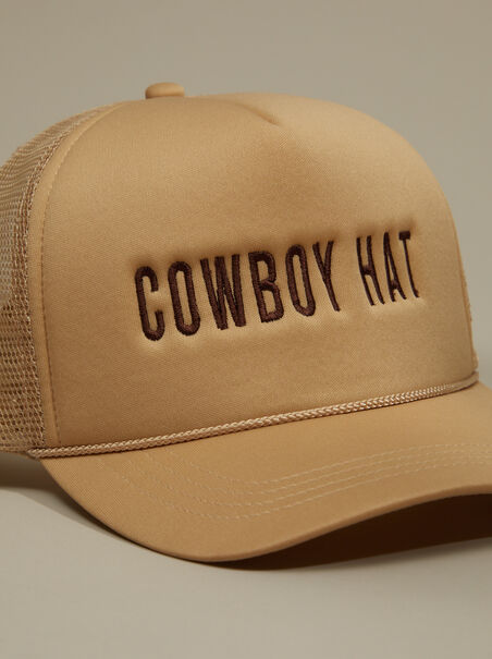 Cowboy Trucker Hat - AS REVIVAL