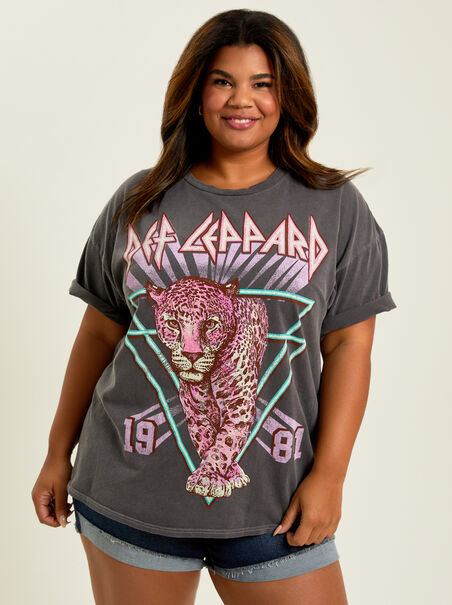 Def Leppard Graphic Band Tee - AS REVIVAL