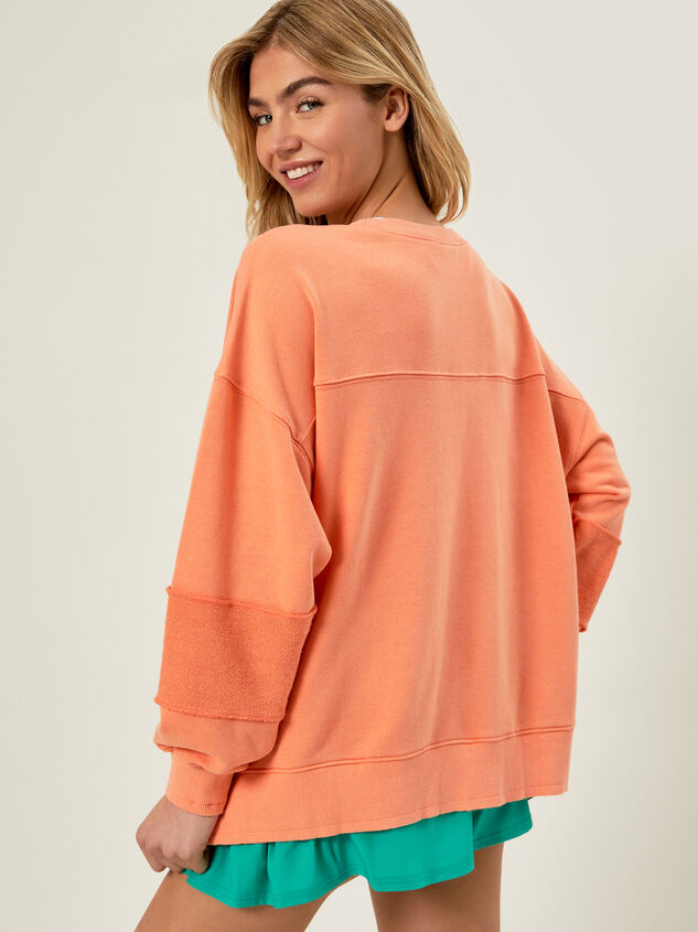 Take A Stand Oversized Pullover Detail 4 - AS REVIVAL
