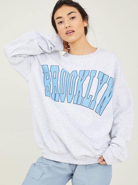 Brooklyn Graphic Sweatshirt - AS REVIVAL