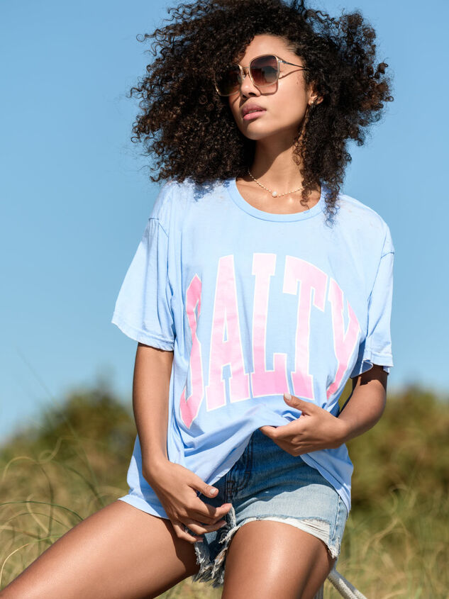 Salty Burnout Graphic Tee Detail 4 - AS REVIVAL