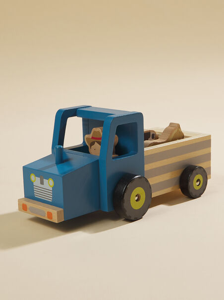 Wood Tractor Toy Set by Mudpie - AS REVIVAL