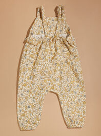 Kayla Floral Ruffle Jumpsuit by Rylee + Cru Detail 2 - AS REVIVAL