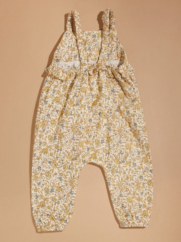 Kayla Floral Ruffle Jumpsuit by Rylee + Cru Detail 2 - AS REVIVAL
