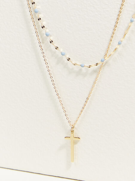 Willa Cross Necklace - AS REVIVAL