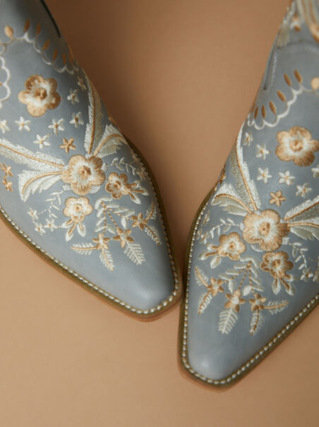 Corral Embroidered Western Booties - AS REVIVAL