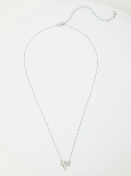 Dainty Bow Necklace - AS REVIVAL
