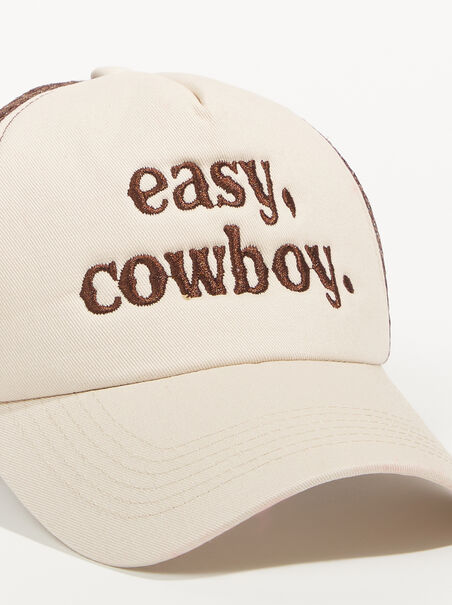 Easy Cowboy Trucker Hat - AS REVIVAL