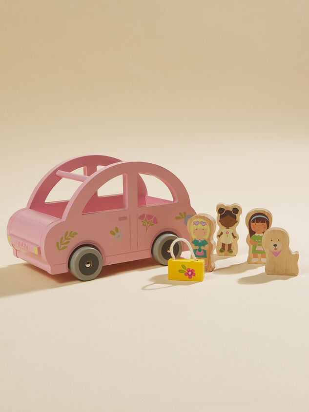 Wood Car Toy Set by Mudpie Detail 2 - AS REVIVAL