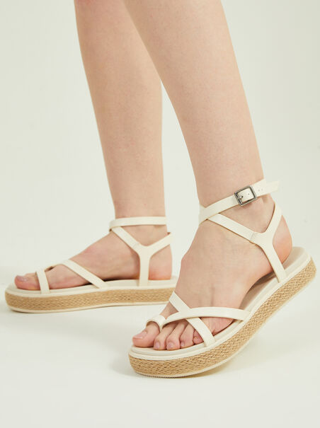 Kyara Strappy Platform Sandals - AS REVIVAL