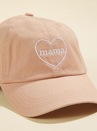 Mama Heart Baseball Hat Detail 2 - AS REVIVAL