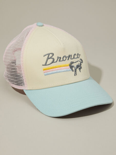 Bronco Rainbow Trucker Hat - AS REVIVAL