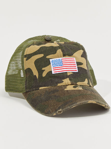 USA Camo Trucker Hat - AS REVIVAL