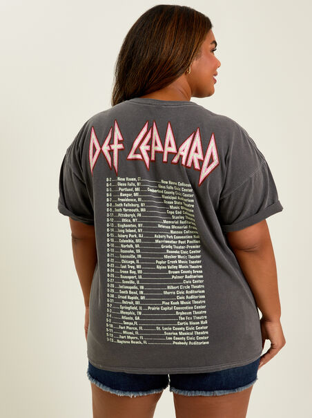 Def Leppard Graphic Band Tee - AS REVIVAL