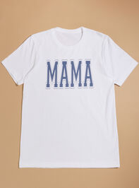 Mama Graphic Tee Detail 2 - AS REVIVAL