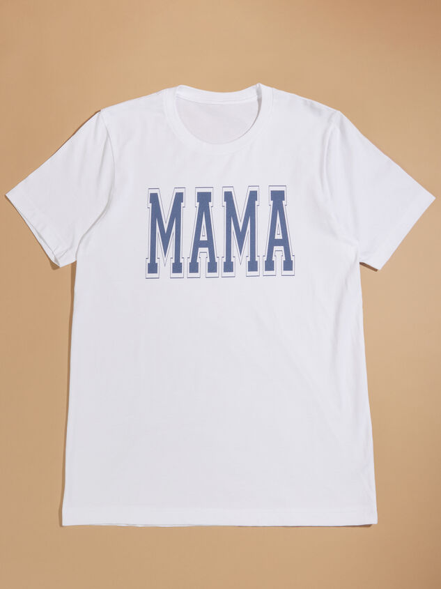 Mama Graphic Tee Detail 2 - AS REVIVAL