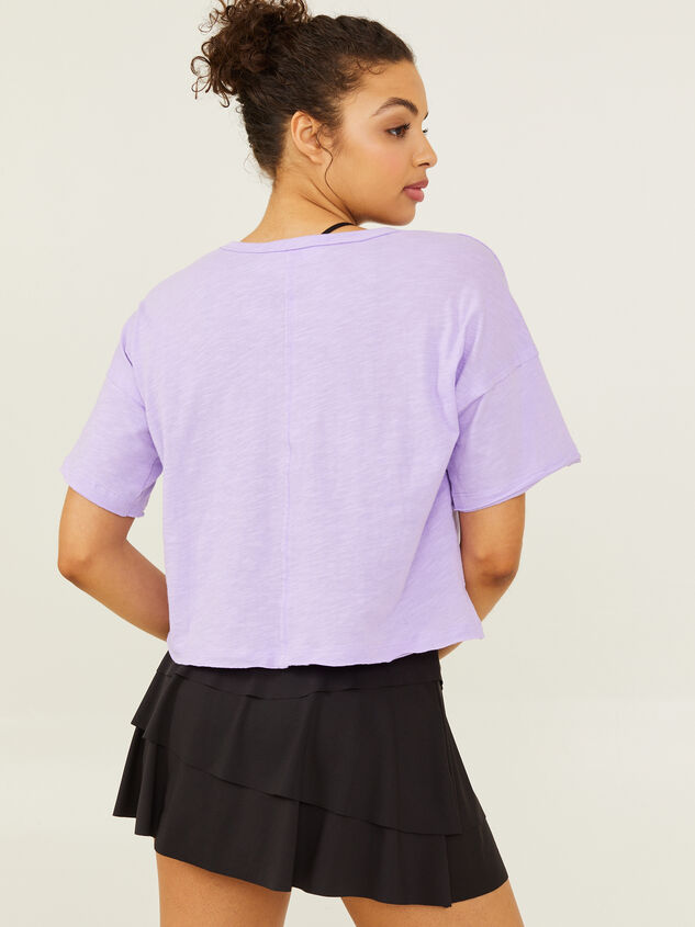 Core Cropped Tee Detail 3 - AS REVIVAL