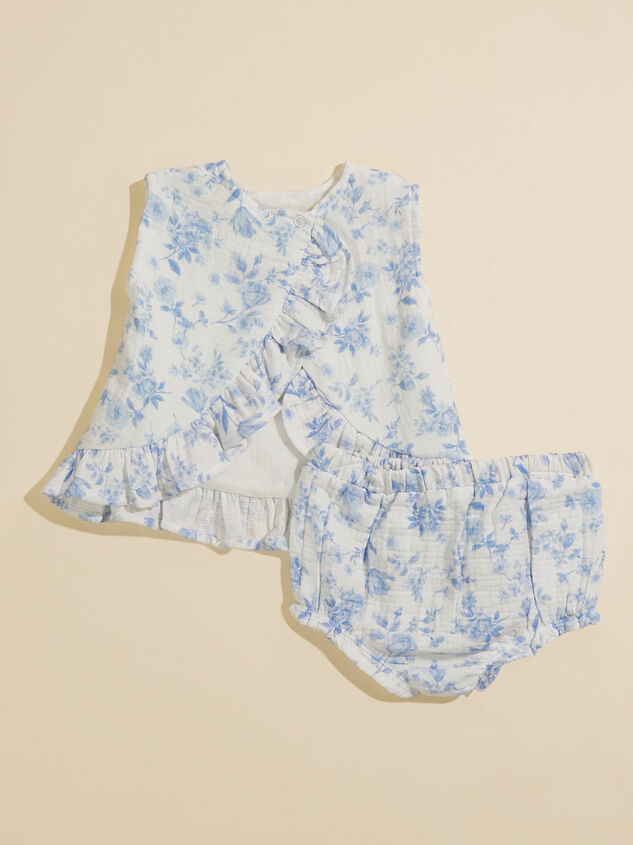Abigail Floral Top and Bloomer Set Detail 3 - AS REVIVAL