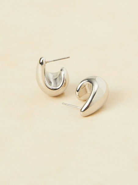 Teardrop Silver Earrings - AS REVIVAL