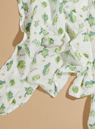 Sea Turtle Swaddle Detail 2 - AS REVIVAL
