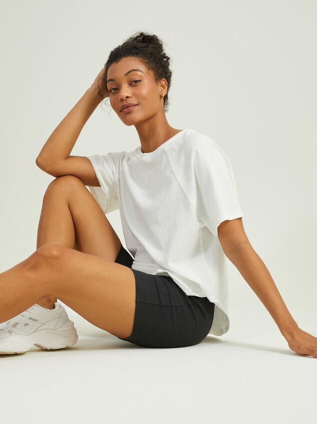 On Repeat Oversized Tee Detail 1 - AS REVIVAL