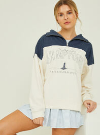 Hamptons Graphic Sweatshirt - AS REVIVAL