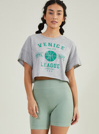 Venice Basketball Graphic Tee Detail 2 - AS REVIVAL