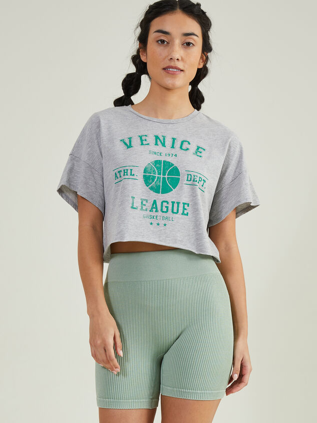 Venice Basketball Graphic Tee Detail 2 - AS REVIVAL