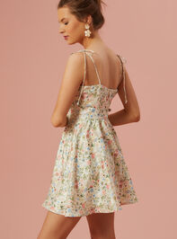 Jordyn Floral Mini Dress Detail 2 - AS REVIVAL