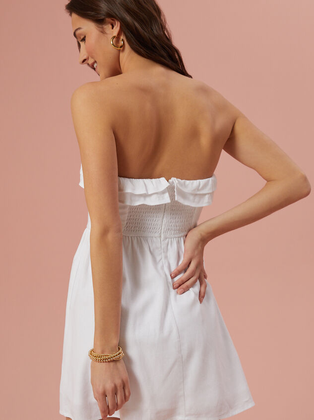 Leni Strapless Dress Detail 4 - AS REVIVAL