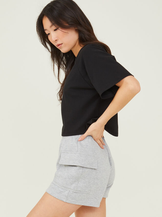 Qualified Cropped Tee Detail 2 - AS REVIVAL