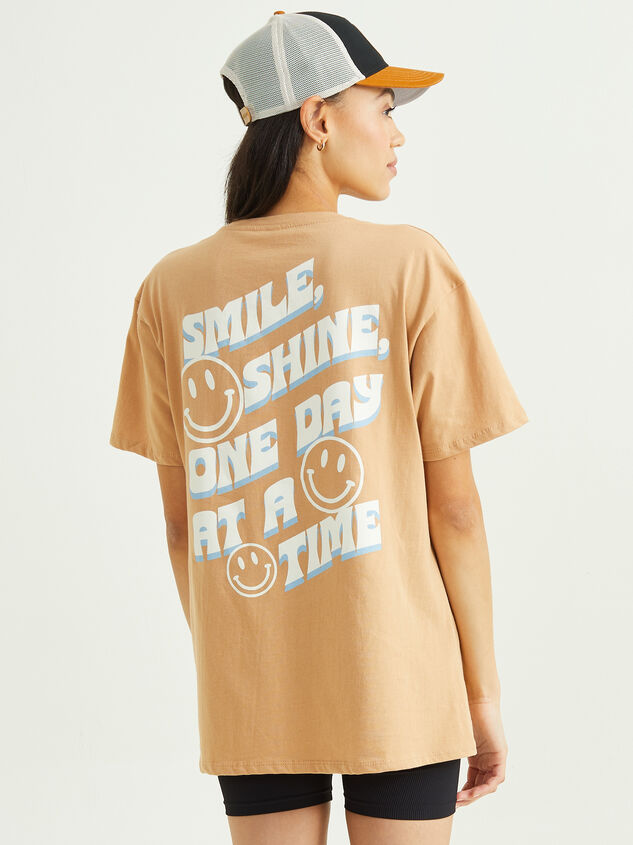 Smile and Shine Tee Detail 3 - AS REVIVAL