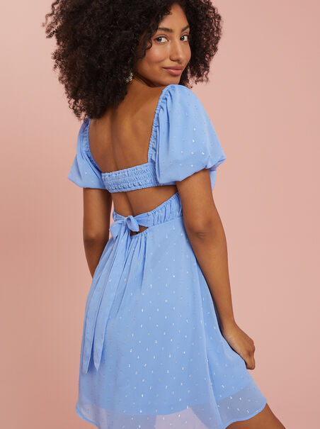 Polly Puff Sleeve Dress - AS REVIVAL