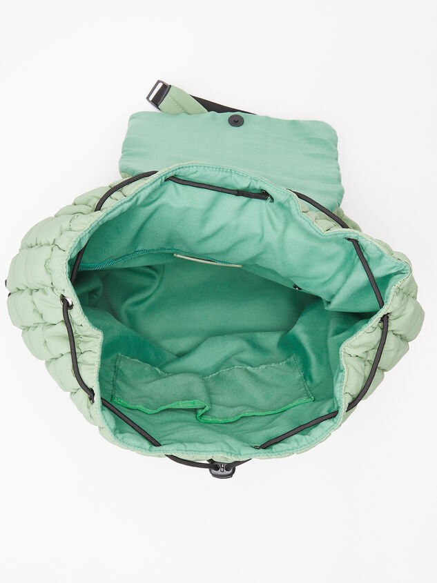 Proficient Quilted Puffer Backpack Detail 4 - AS REVIVAL