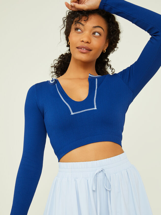 Love Triangle Cropped Top Detail 2 - AS REVIVAL