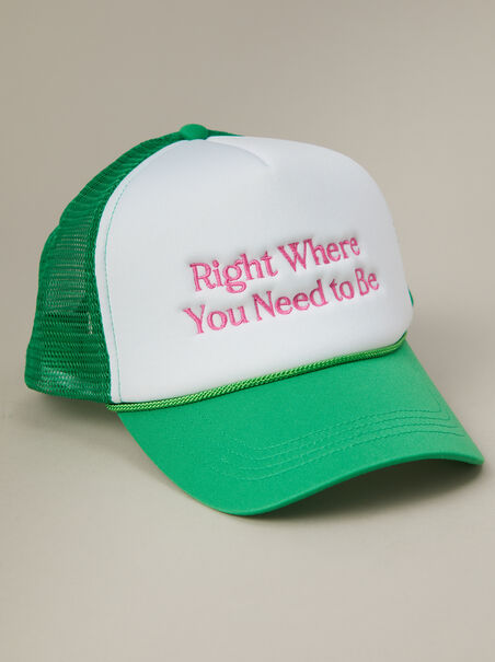 Where You Need To Be Trucker Hat - AS REVIVAL