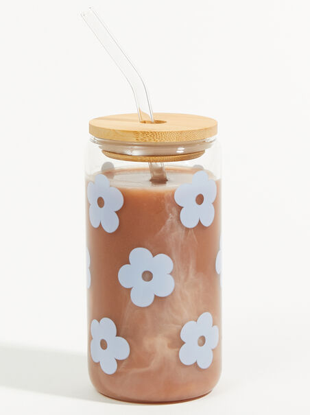Flower Latte Glass - AS REVIVAL