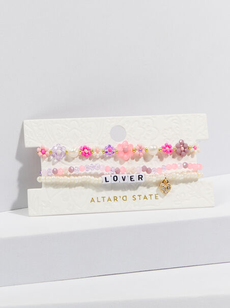 Lover Beaded Bracelet Set - AS REVIVAL