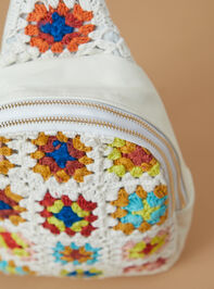 Crochet Sling Bag Detail 3 - AS REVIVAL