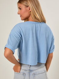Alessia Ribbed Top Detail 4 - AS REVIVAL