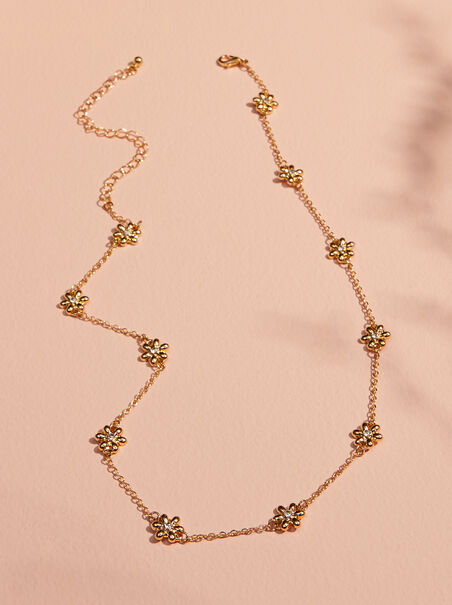 Sloane Dainty Flower Necklace - AS REVIVAL