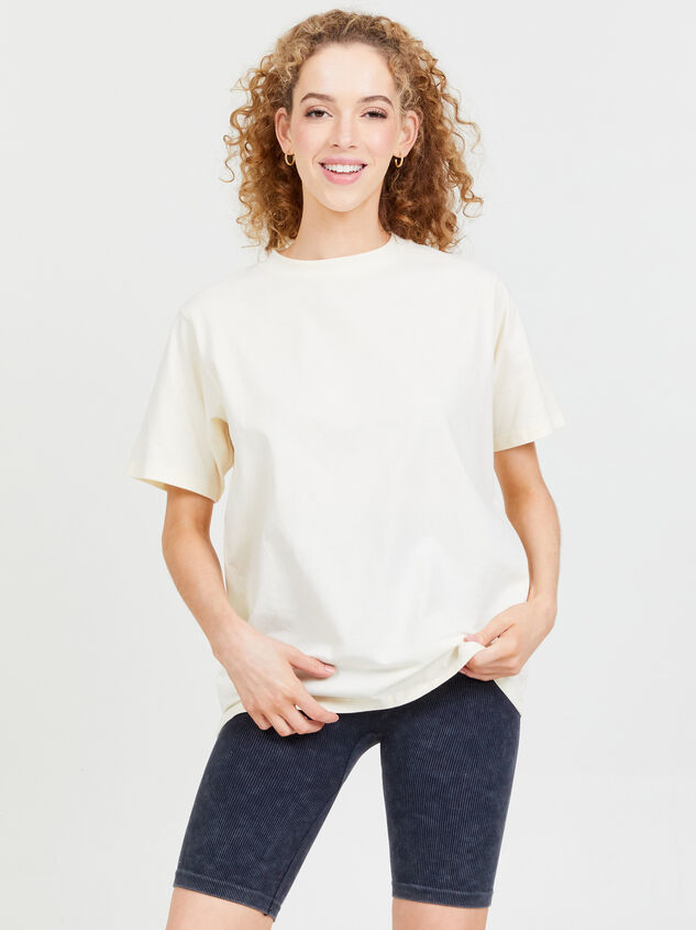 Be Kind Oversized Tee Detail 1 - AS REVIVAL