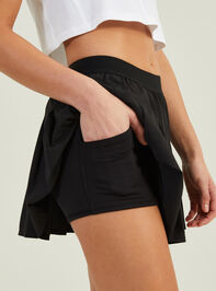 Outside The Box Pleated Skort Detail 5 - AS REVIVAL