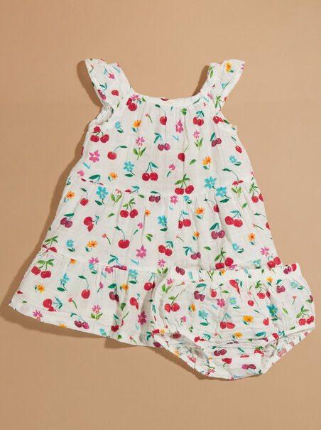 Cherry Floral Tank and Bloomer Set - AS REVIVAL