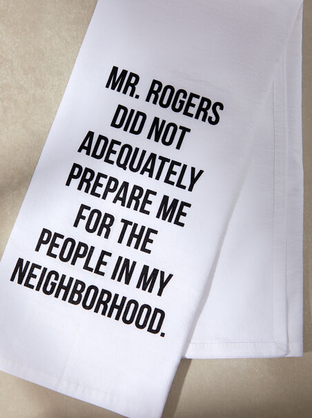 Mr. Rogers Tea Towel - AS REVIVAL