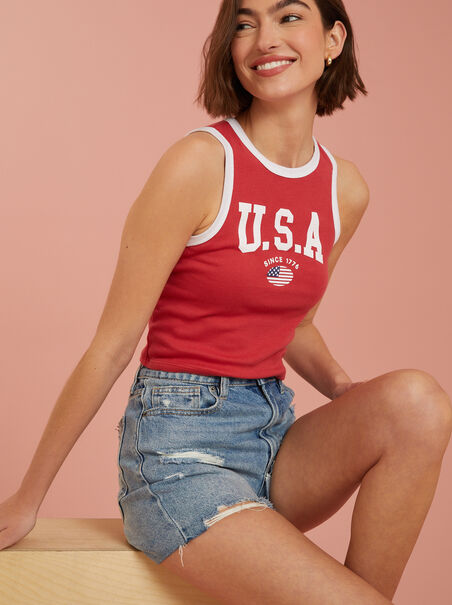 USA Graphic Baby Tank - AS REVIVAL