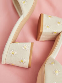 Olive Daisy Heels Detail 2 - AS REVIVAL