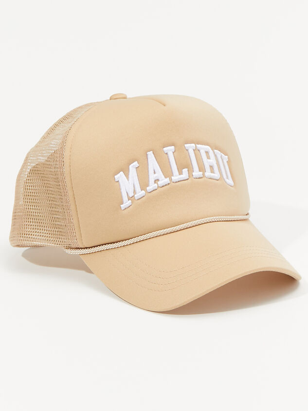 Malibu Trucker Hat Detail 2 - AS REVIVAL