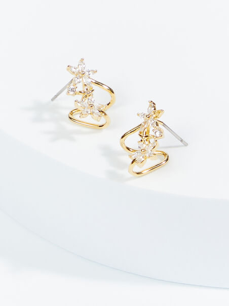 18k Gold Colette Flower Earrings - AS REVIVAL
